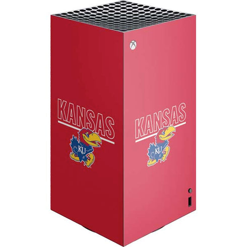 University of Kansas Jayhawks Established 1865 XBox Series X Digital Edition Console Skin